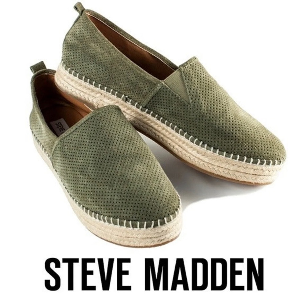 Perforated espadrilles